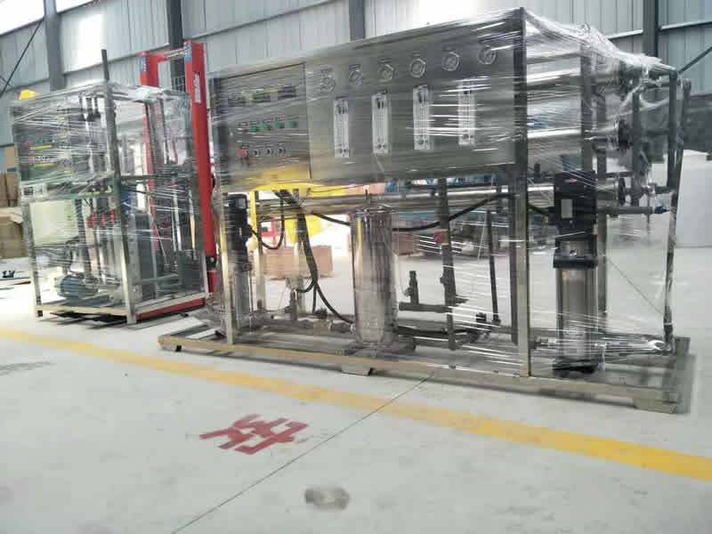 双级反渗透+EDI超纯水设备 